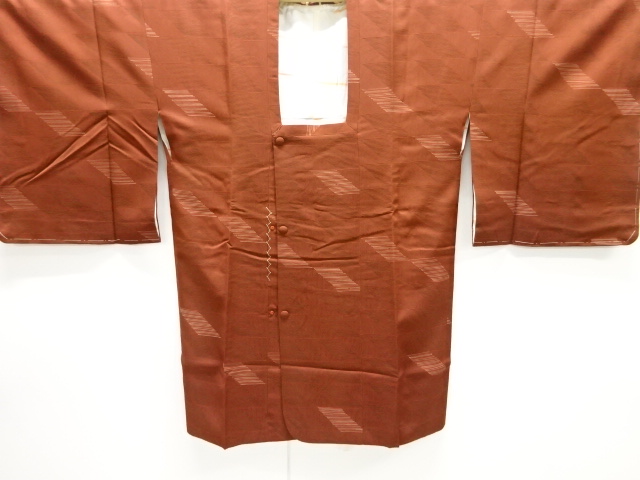 未使用品　抽象模様道行コート